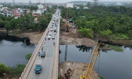 Hà Nội thông tin về tiến độ Dự án đường Quốc lộ 6 tuyến Ba La - Xuân Mai và cầu Mai Lĩnh