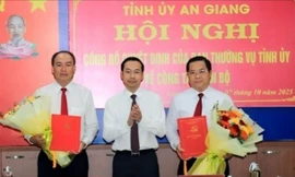 An Giang công bố quyết định về công tác cán bộ