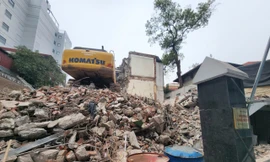 Bắt đầu phá dỡ các công trình để phục vụ dự án quanh hồ Hoàn Kiếm 