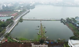 Hồ Tây được bổ cập nước từ hồ Sen trước 2/9
