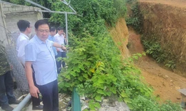 Hà Nội công bố tình huống khẩn cấp ứng phó sạt lở tại Suối Hai và Ba Vì