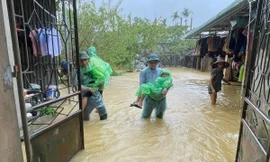 Hà Nội: Báo động lũ cấp 3 sông Bùi, mực nước tiếp tục dâng