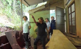 Hà Nội: Khẩn cấp di dời 31 hộ tại xã Tây Phương 