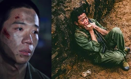 Ðoàn phim Mưa đỏ dựng trường quay quy mô lớn ngay cạnh sông Thạch Hãn, phục vụ những cảnh chiến đấu bi tráng