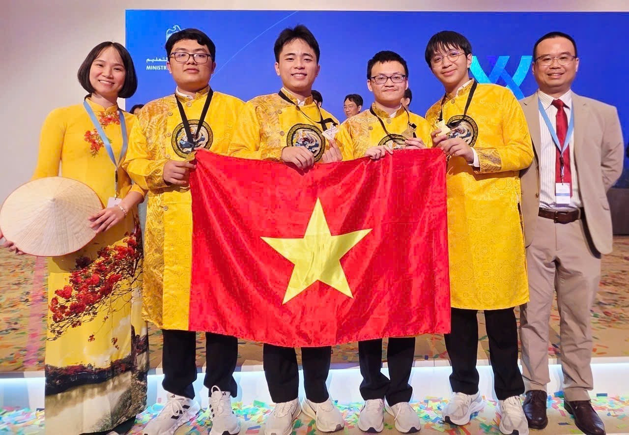 Việt Nam giành 4 huy chương Vàng Olympic Hóa học Quốc tế 2025. img-1596.jpg
