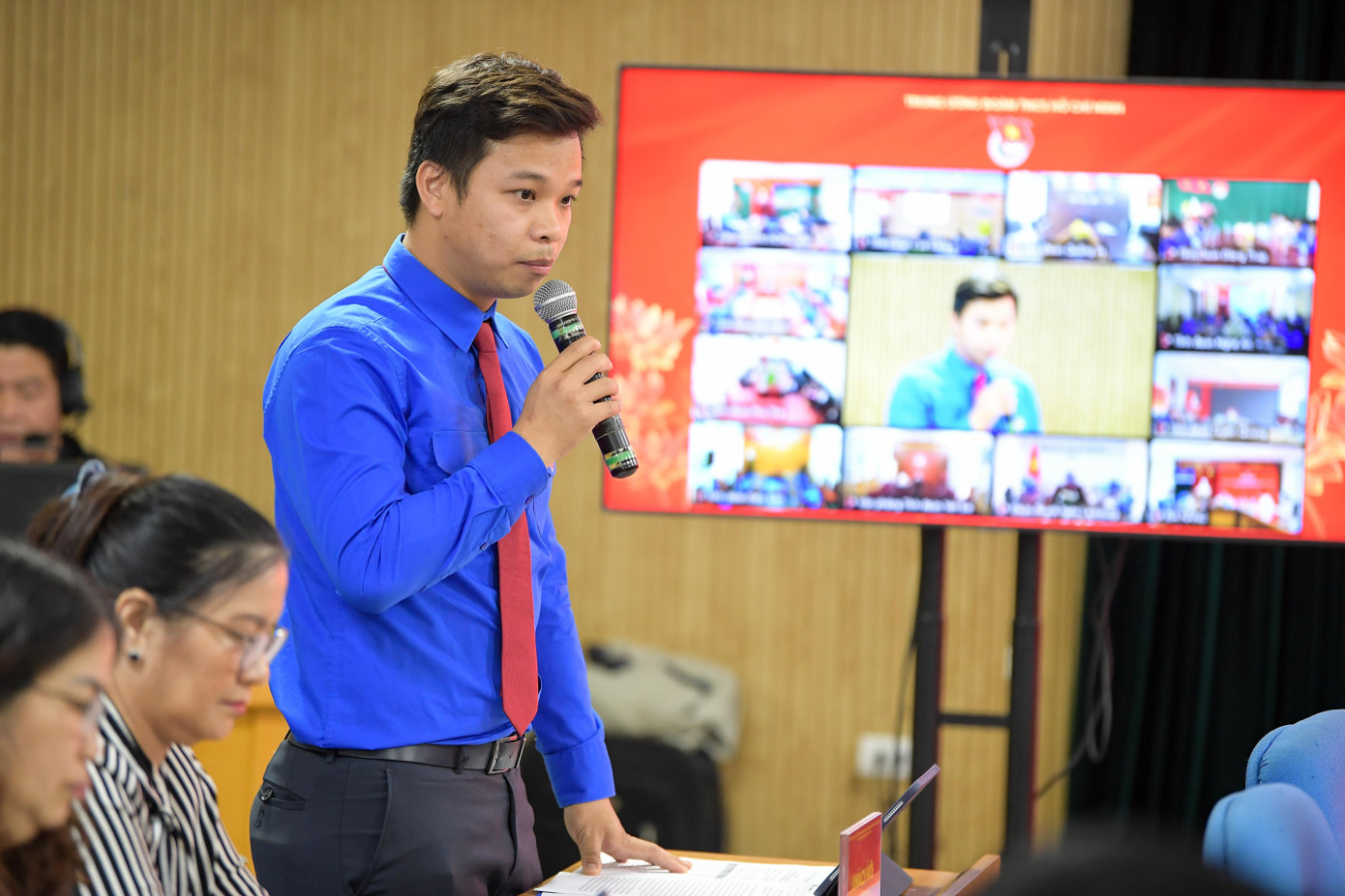 PGS.TS Trần Lê Hưng phát biểu đề xuất tại hội nghị. Ảnh: Dương Triều dsc-2139.jpg