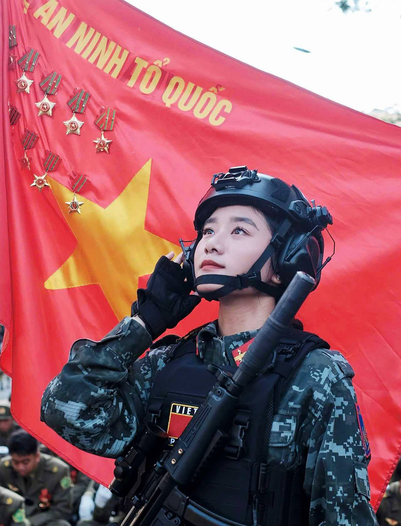 Trần Tuyên Tuyên (năm thứ ba, trường ĐH An ninh nhân dân). Ảnh: NVCC tran-tuyen-tuyen22.jpg