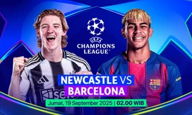 Newcastle vs Barcelona.