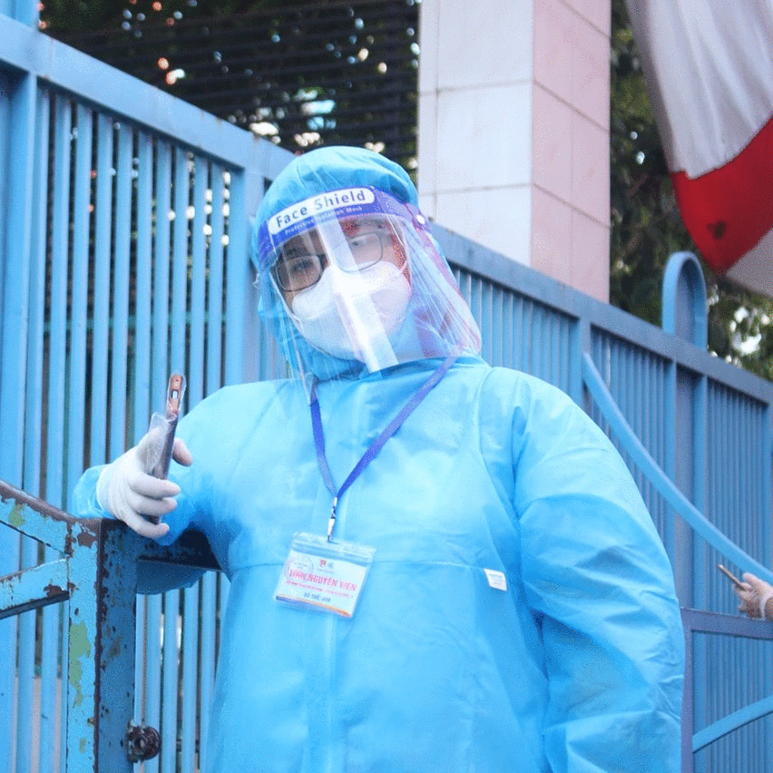 Kim Quyên vừa khép lại hành trình hỗ trợ chống dịch.