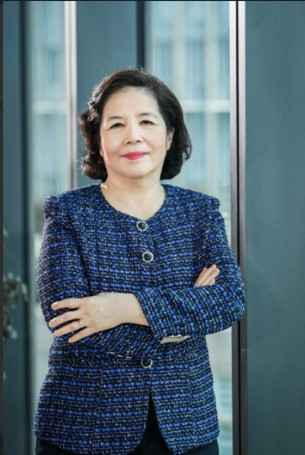 Bà Mai Kiều Liên – Thành viên Hội đồng quản trị kiêm Tổng giám đốc Vinamilk (Ảnh: Minh Anh).