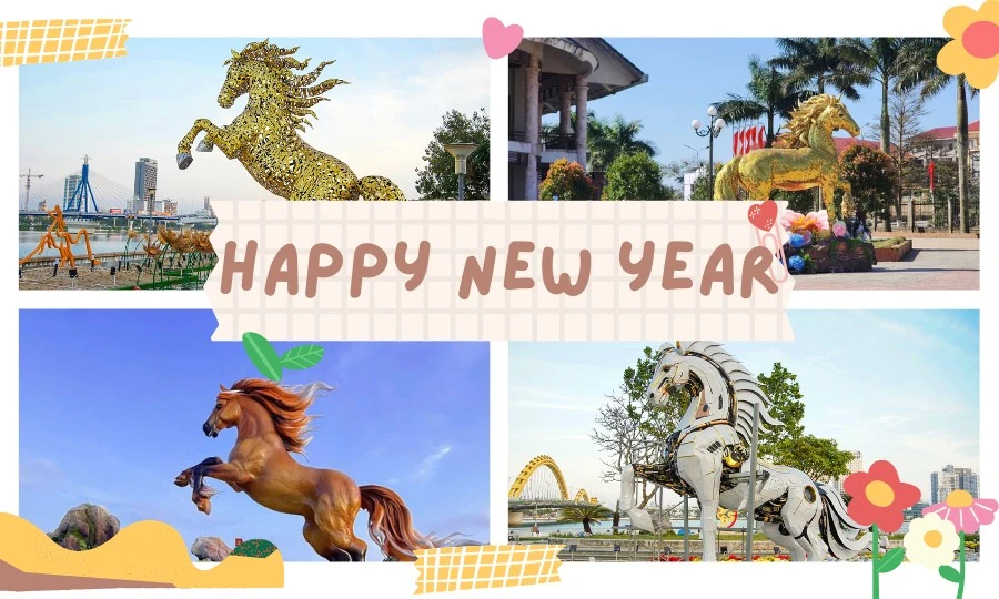 Linh Vật Ngựa Nghệ Thuật Từ Sắt Và Xốp: Biểu Tượng Đoàn Kết Và Khát Vọng Phát Triển Ở Đà Nẵng