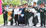 Chào đón quân nhân và dân quân Quân khu 4 hoàn thành xuất sắc nhiệm vụ A80