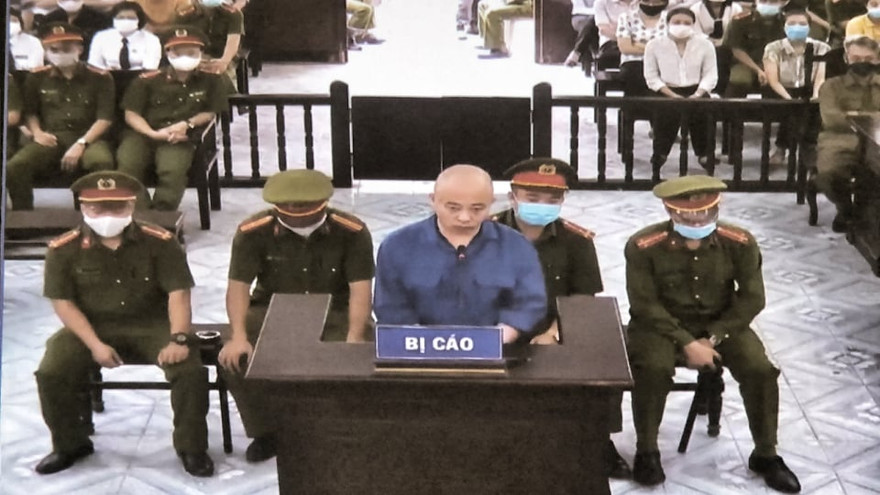 Sáng 18/8, TAND thành phố Thái Bình bắt đầu xét xử Đường "Nhuệ" - Ảnh: Hoàng Long