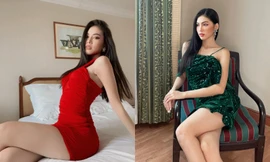 Á hậu Ngọc Thảo diện váy khoe chân dài miên man, netizen thắc mắc ai là người chụp ảnh?