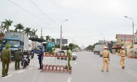 Quảng Ninh phong tỏa một xã sát thành phố Chí Linh - Hải Dương