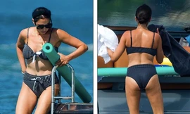 Bà xã của Simon Cowel mặc bikini phô dáng đẹp ngỡ ngàng ở tuổi U50