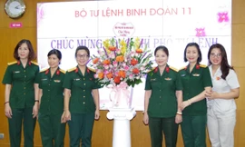 Bổ nhiệm trung tá Ninh Thu Trang giữ chức vụ Phó Tư lệnh Binh đoàn 11