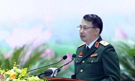 Thiếu tướng Nguyễn Quốc Duyệt, Tư lệnh Bộ Tư lệnh Thủ đô Hà Nội. Ảnh: PV