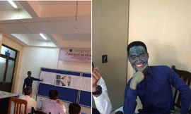 Bị thủy đậu “xanh lét" toàn thân, chàng trai này vẫn quyết tâm bảo vệ đồ án tốt nghiệp