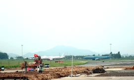Dự án sửa sân bay Nội Bài đang bước vào giai đoạn cuối.