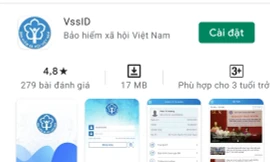 Ứng dụng VssID đã có trên 15 triệu tài khoản