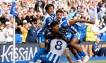 Brighton ngược dòng đánh bại Man City trên sân nhà 