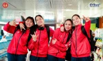 Chị em Thảo Vy, Thảo My rạng rỡ cùng đội tuyển bóng rổ Việt Nam lên đường tham dự SEA Games 33