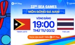Nhận định U22 Timor Leste vs U22 Thái Lan, 19h00 ngày 3/12: Voi chiến phá dớp