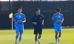 U23 Việt Nam gây lo lắng, khi Đình Bắc và Văn Thuận phải tập riêng