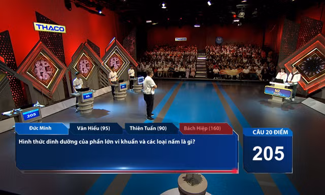 Lần đầu tiên trận thi quý Đường lên đỉnh Olympia có 5 thí sinh