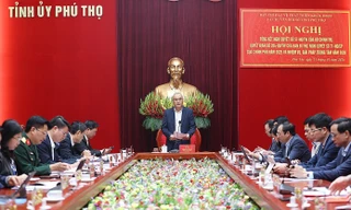 Bí thư Phú Thọ Phạm Đại Dương yêu cầu chuyển mạnh từ 'đạt tiến độ' sang 'hiệu quả thực chất'