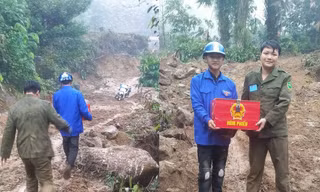 Hình ảnh tận tâm, trách nhiệm của tuổi trẻ Tuyên Quang, Quảng Trị trong ngày bầu cử