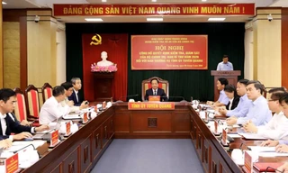 Công bố quyết định kiểm tra, giám sát đối với Ban Thường vụ Tỉnh ủy Tuyên Quang