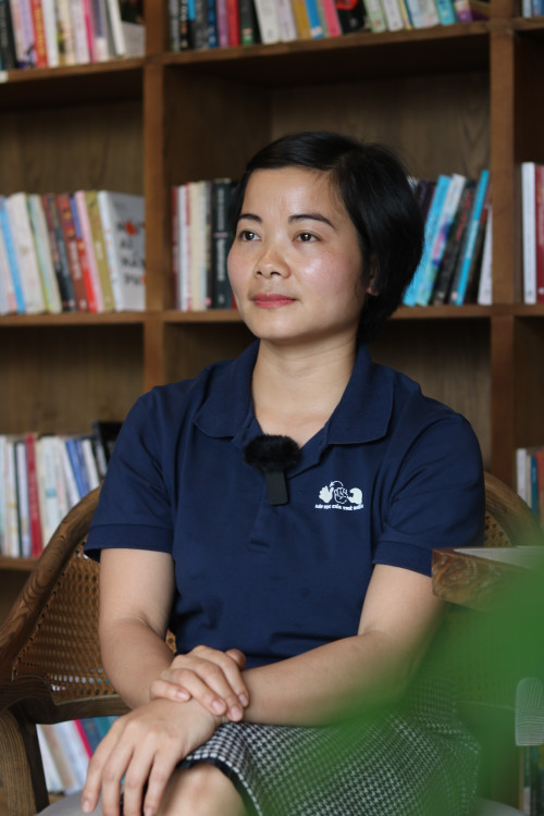 Chị Tống Thị Nga. (Ảnh: Khánh Ly) Chị Tống Thị Nga. (Ảnh: Khánh Ly)