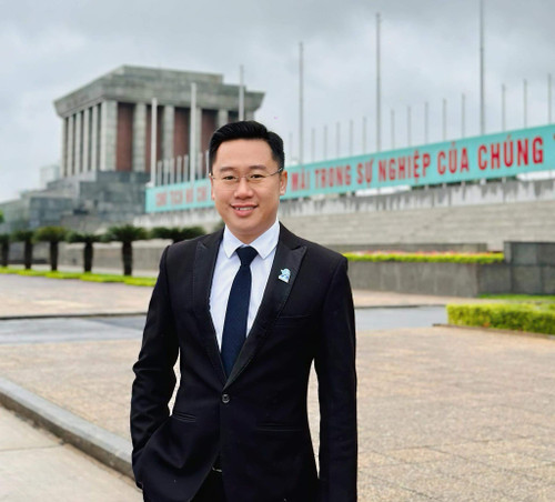 Anh Trương Ngọc Bình - Chủ tịch Hội Sinh viên trường ĐH Hồng Đức.