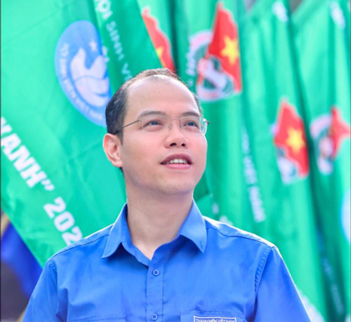 Anh Nguyễn Tiến Hưng - Phó Bí thư Thành Đoàn, Chủ tịch Hội Sinh viên TP. Hà Nội.