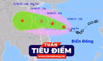 TIÊU ĐIỂM: Áp thấp nhiệt đới ở Biển Đông có thể sắp thành bão số 6, dự báo đổ bộ vào đâu?
