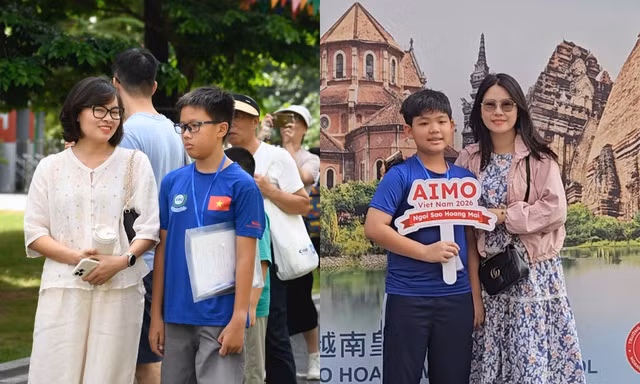 Chung kết Quốc tế AIMO 2026: Thí sinh vượt đường xa, gia đình là "hậu phương" tinh thần 