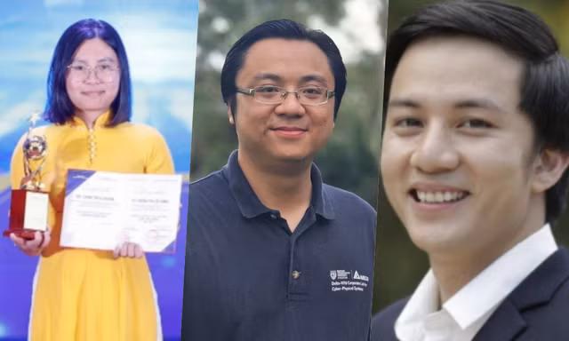 3 đề cử Giải thưởng Gương mặt trẻ Việt Nam tiêu biểu 2025 lĩnh vực Nghiên cứu khoa học