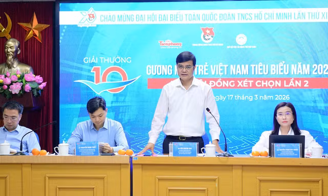 Chính thức xét chọn 10 Gương mặt trẻ Việt Nam tiêu biểu năm 2025