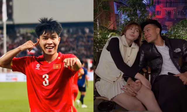 Trung vệ Lý Đức và “hot girl bắn súng” Phí Thanh Thảo lại lộ khoảnh khắc tình tứ