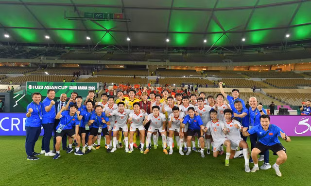 U23 Việt Nam toàn thắng ở vòng bảng U23 châu Á, sẽ gặp đối thủ nào ở Tứ kết?