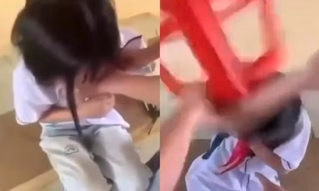 Thanh Hóa: Nữ sinh lớp 8 bị bạn cùng lớp đánh, ép cởi áo ngay trong lớp học