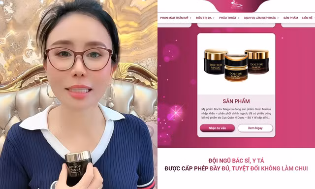 Bộ Y tế cảnh báo người dùng nên thận trọng với các sản phẩm của Mailisa