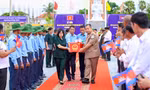 18 hài cốt liệt sĩ hy sinh tại Campuchia hồi hương về đất mẹ Việt Nam
