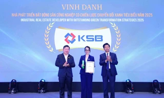 KSB được vinh danh Giải thưởng 'vì tương lai xanh' 2025'