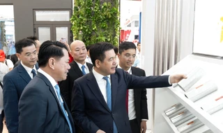 Tập đoàn Hoa Sen giới thiệu sản phẩm siêu bền tại triển lãm 80 năm thành tựu đất nước