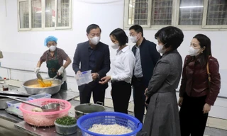 Hà Nội: Rà soát công tác tổ chức ăn bán trú tại 3 xã 