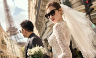 Ảnh cưới Hoa hậu Đỗ Thị Hà gây sốt