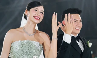 Toàn cảnh đám cưới từ 6h sáng tới đêm khuya của Hoa hậu Đỗ Thị Hà